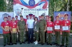 В Шахтах состоялся первый войсковой этап Всероссийской военно-спортивной игры "Казачий сполох"